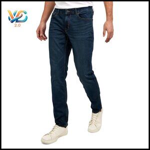 Premium Soft Slim Fit Stretch Jeans Modern Classic Tailored Mens Denim